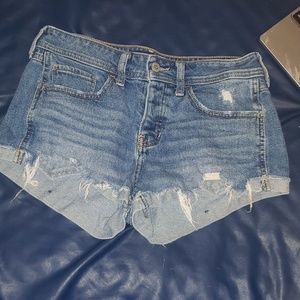 Hollister jean shorts